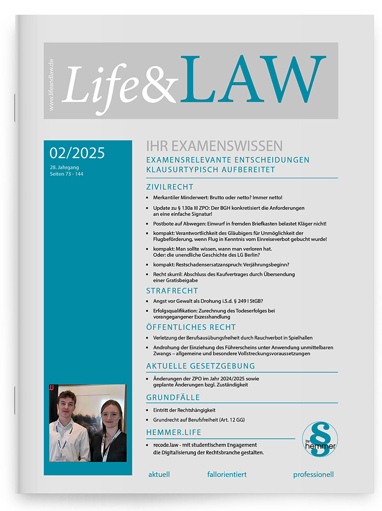 Life & Law - hemmer Ausbildungszeitschrift