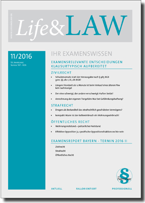 Life&LAW Ausgabe 2016/11