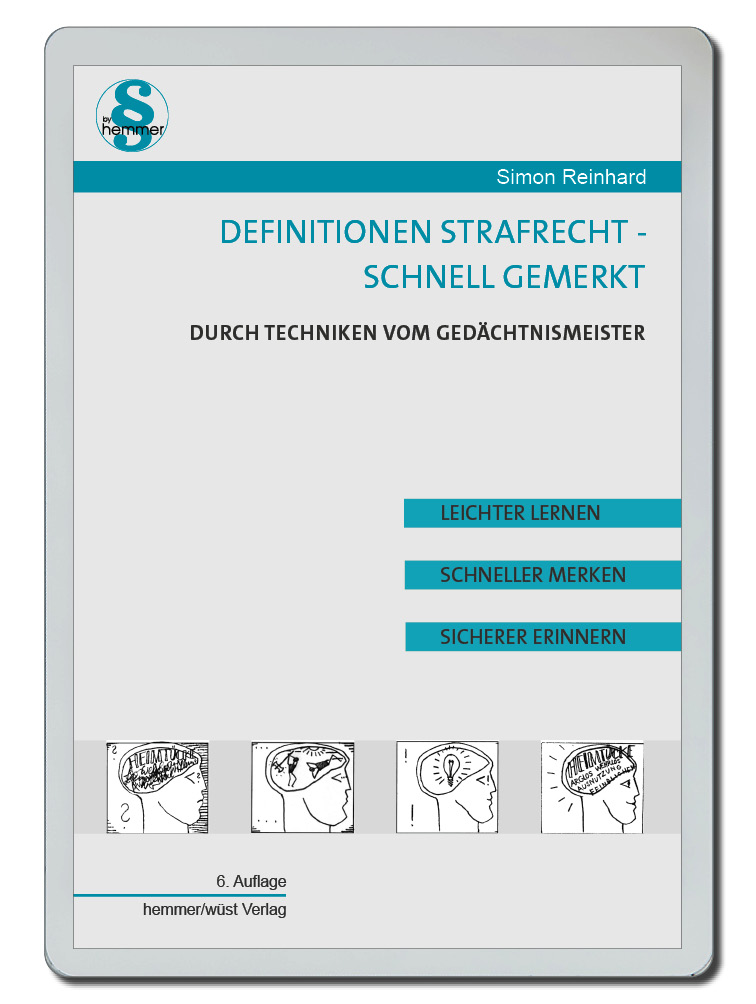 eBook Definitionen Strafrecht - schnell gemerkt