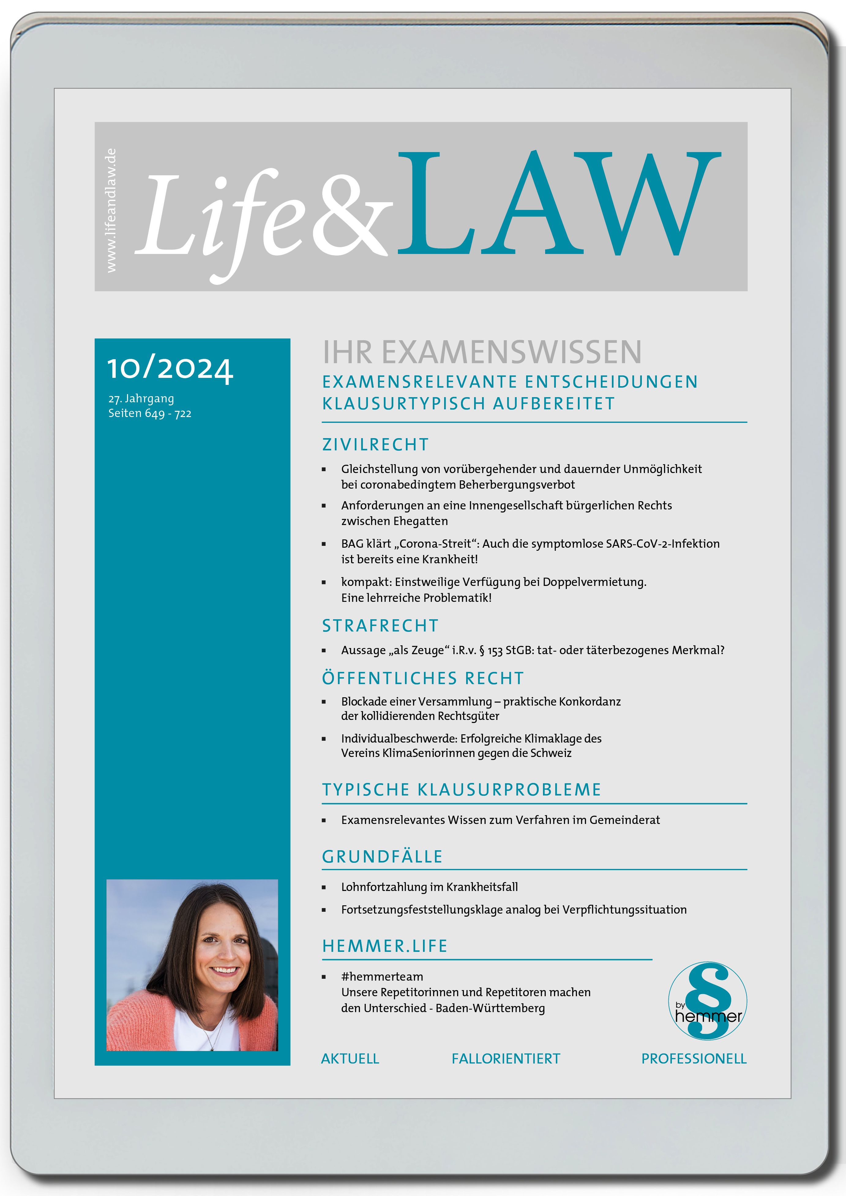 eBook - Life&LAW digital Ausgabe 2024/10