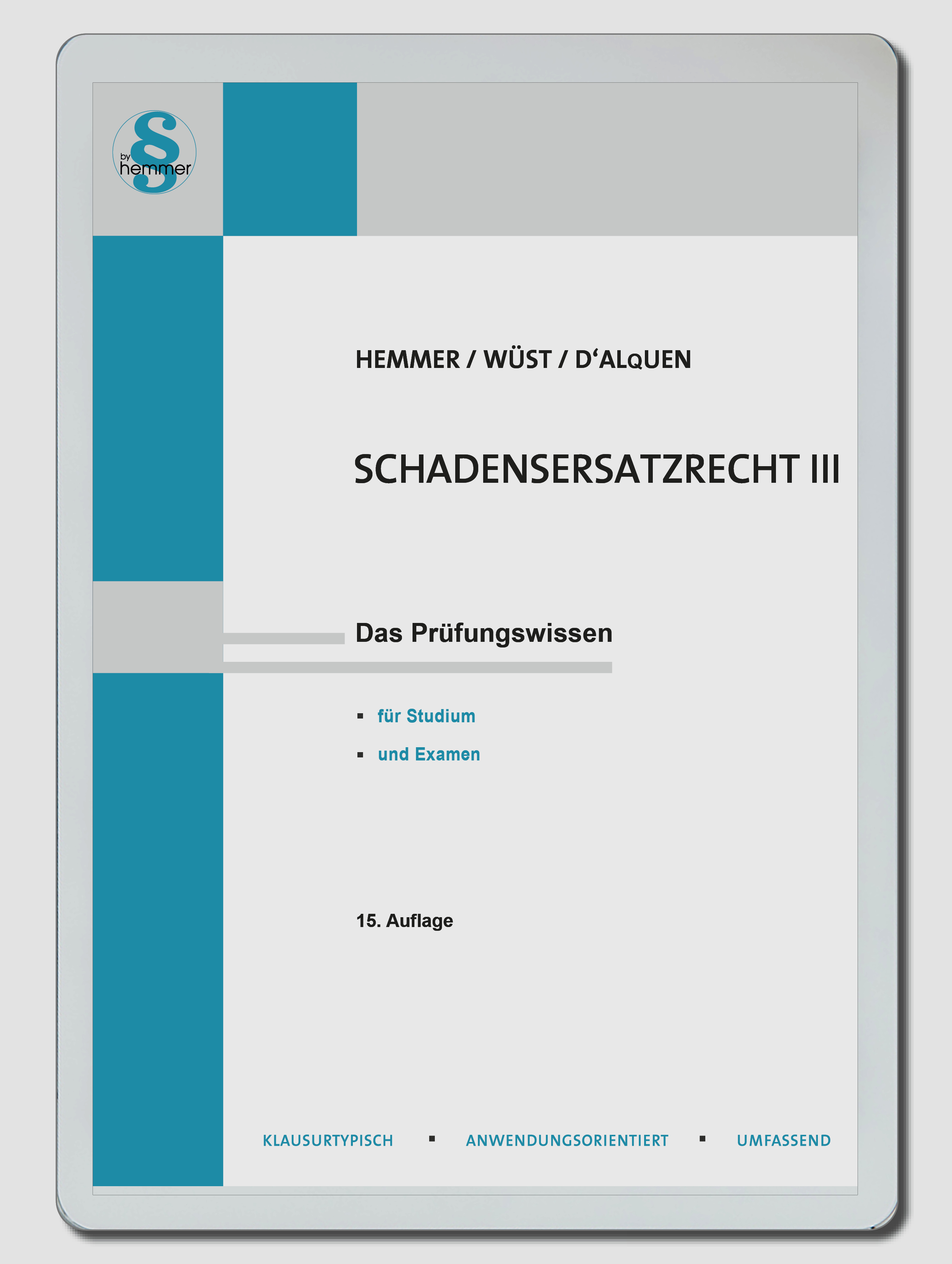 eBook Schadensersatzrecht III